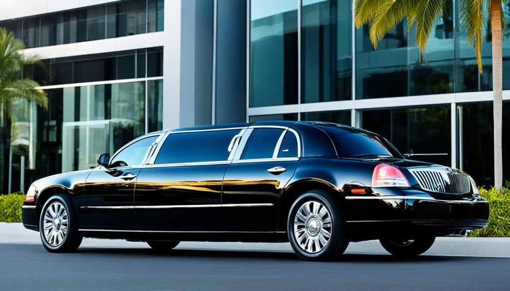 limousine transportation service in Abington