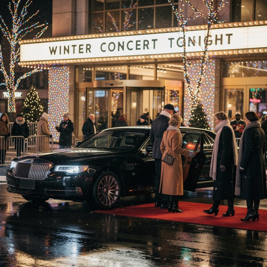 Luxury Transportation for Christmas Concerts & Shows