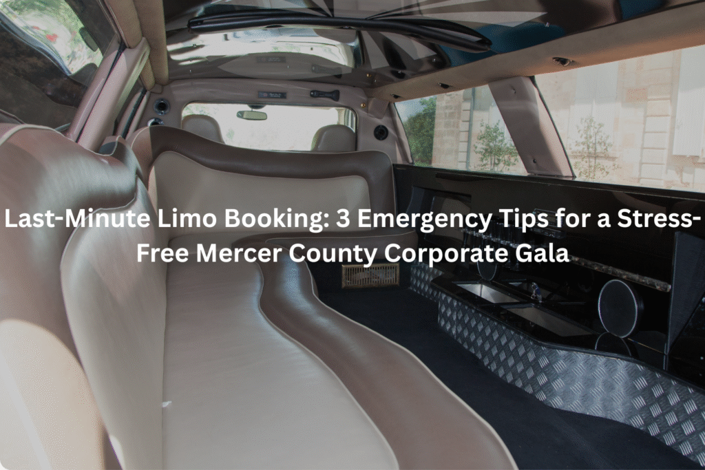 Last-Minute Limo Booking