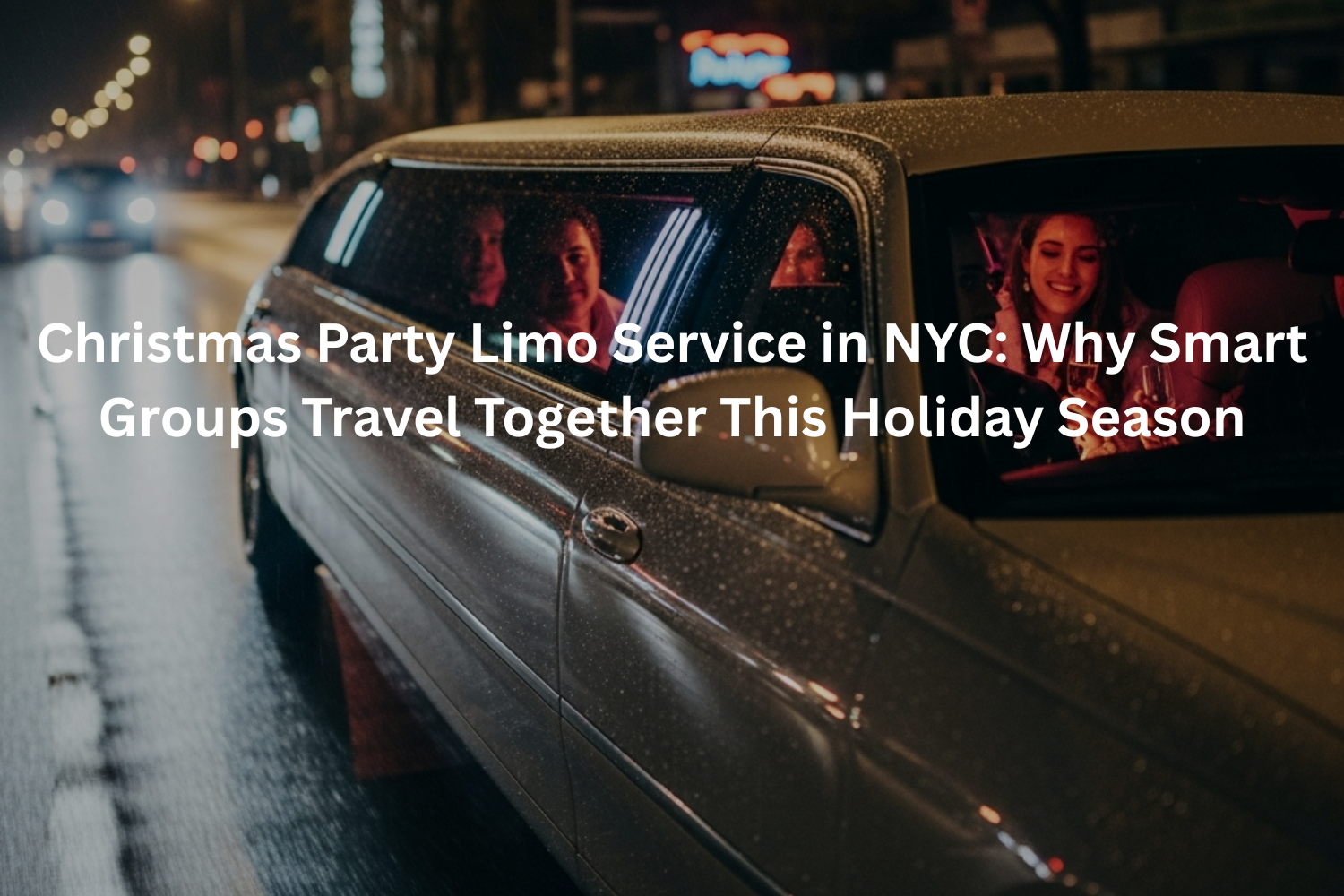 Christmas Party Limo Service in NYC