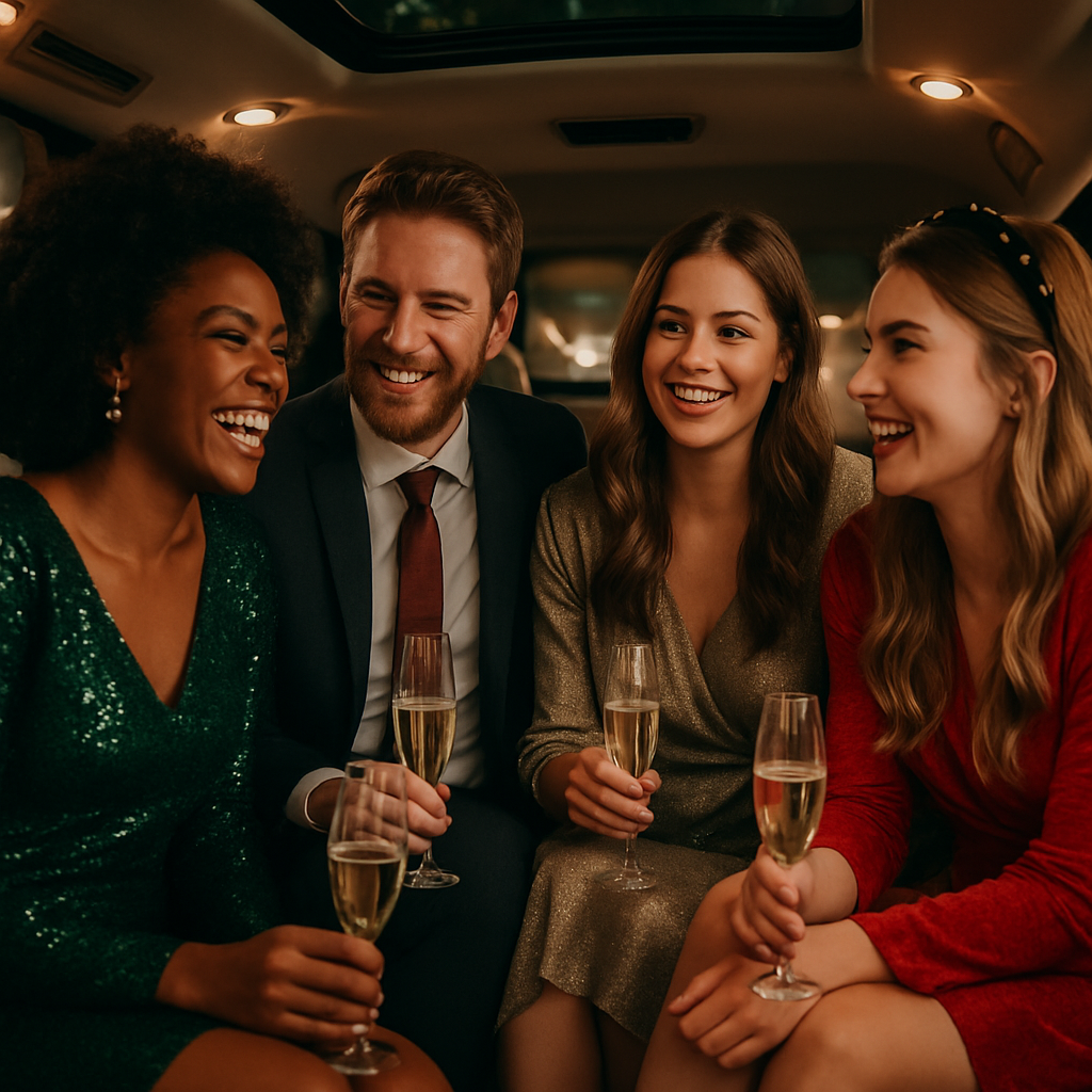 Christmas Party Limo Service in NYC