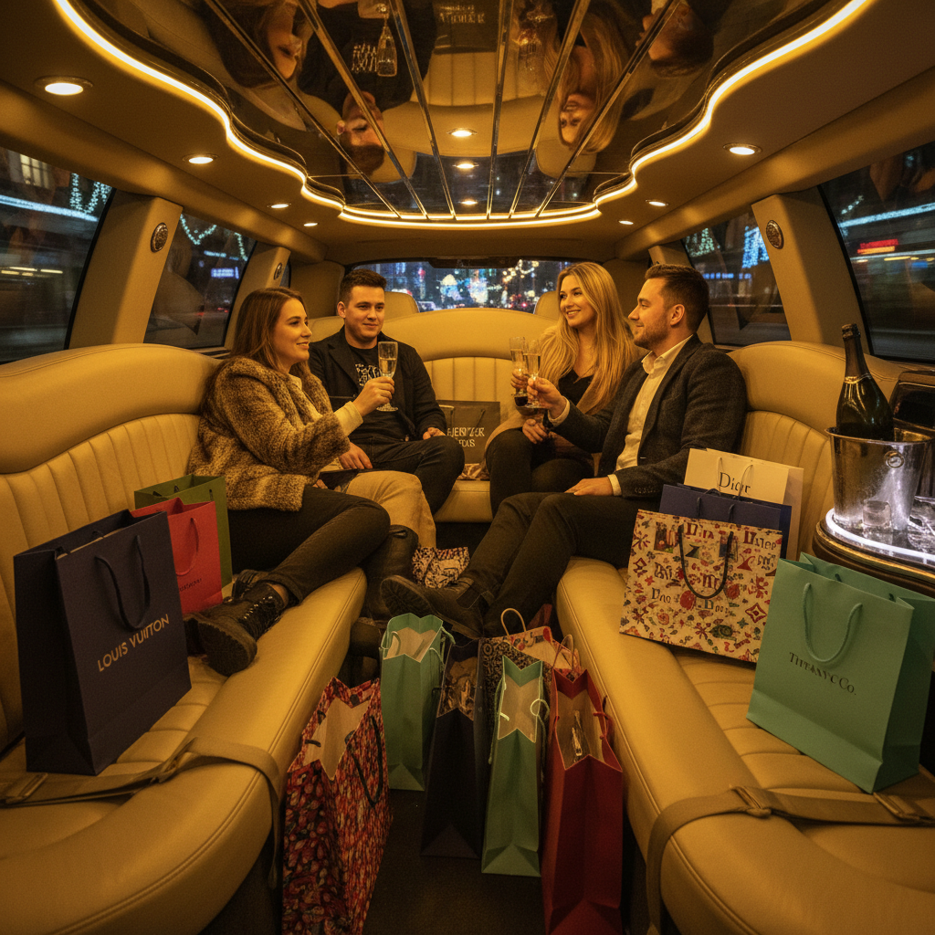 Luxury Transportation for Christmas Shopping