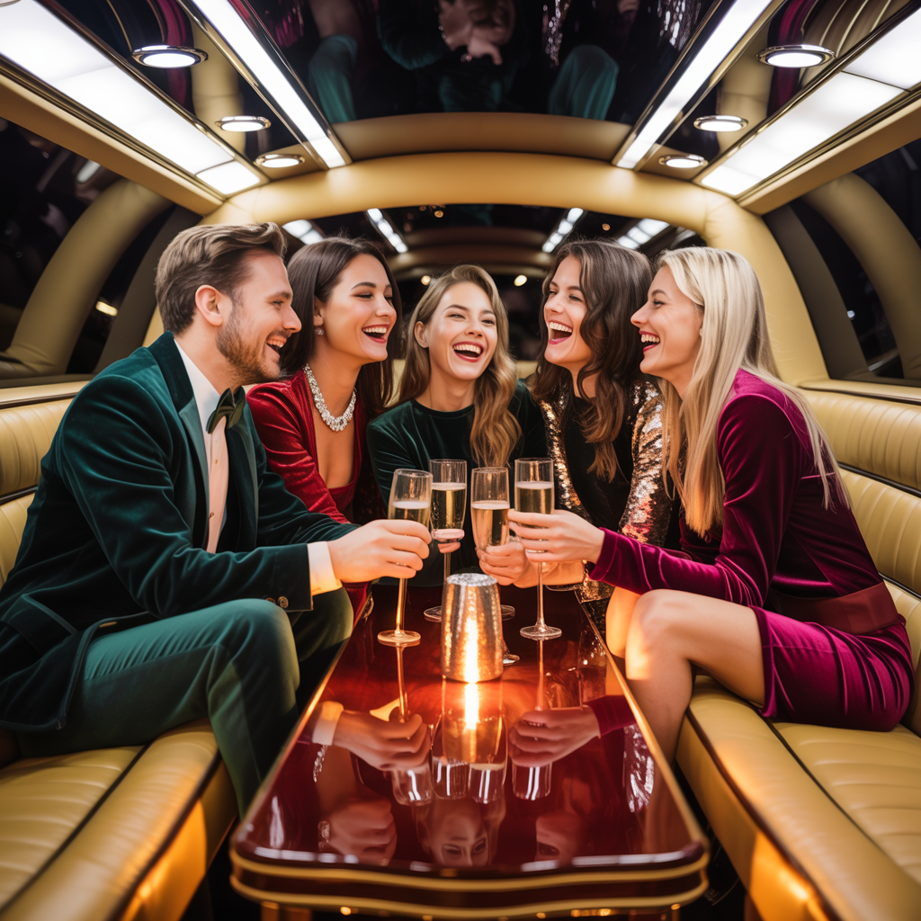 Christmas Party Limo Service in NYC