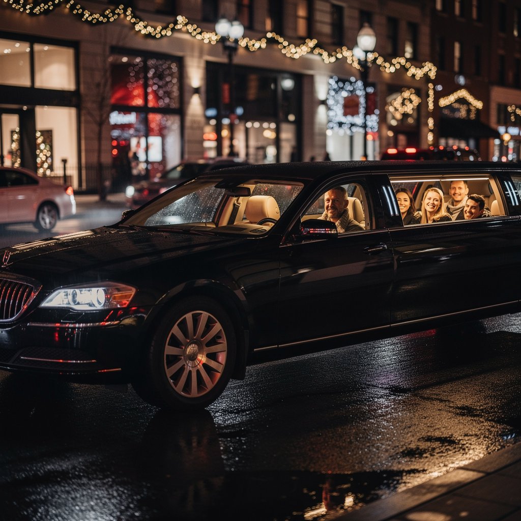 Christmas Party Limo Service in NYC