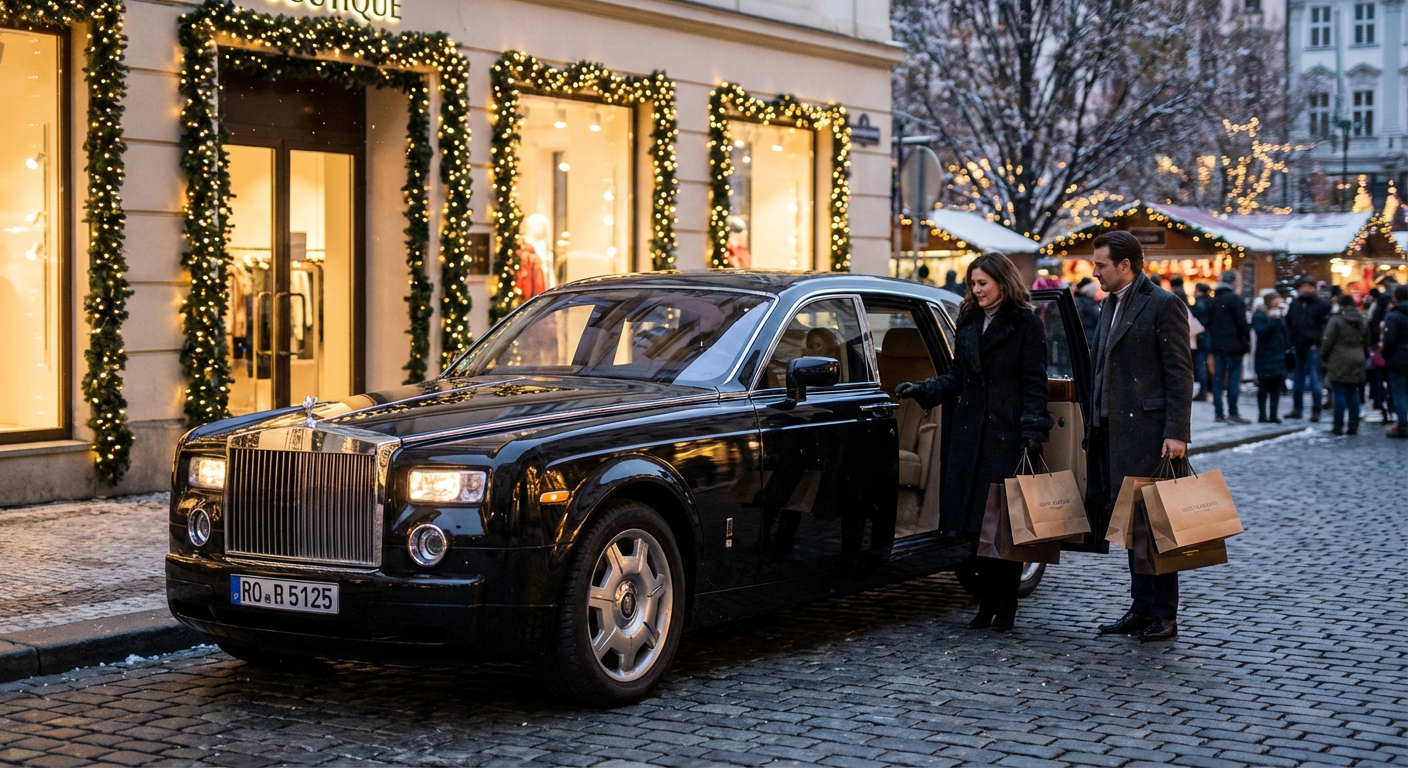 Luxury Transportation for Christmas Shopping