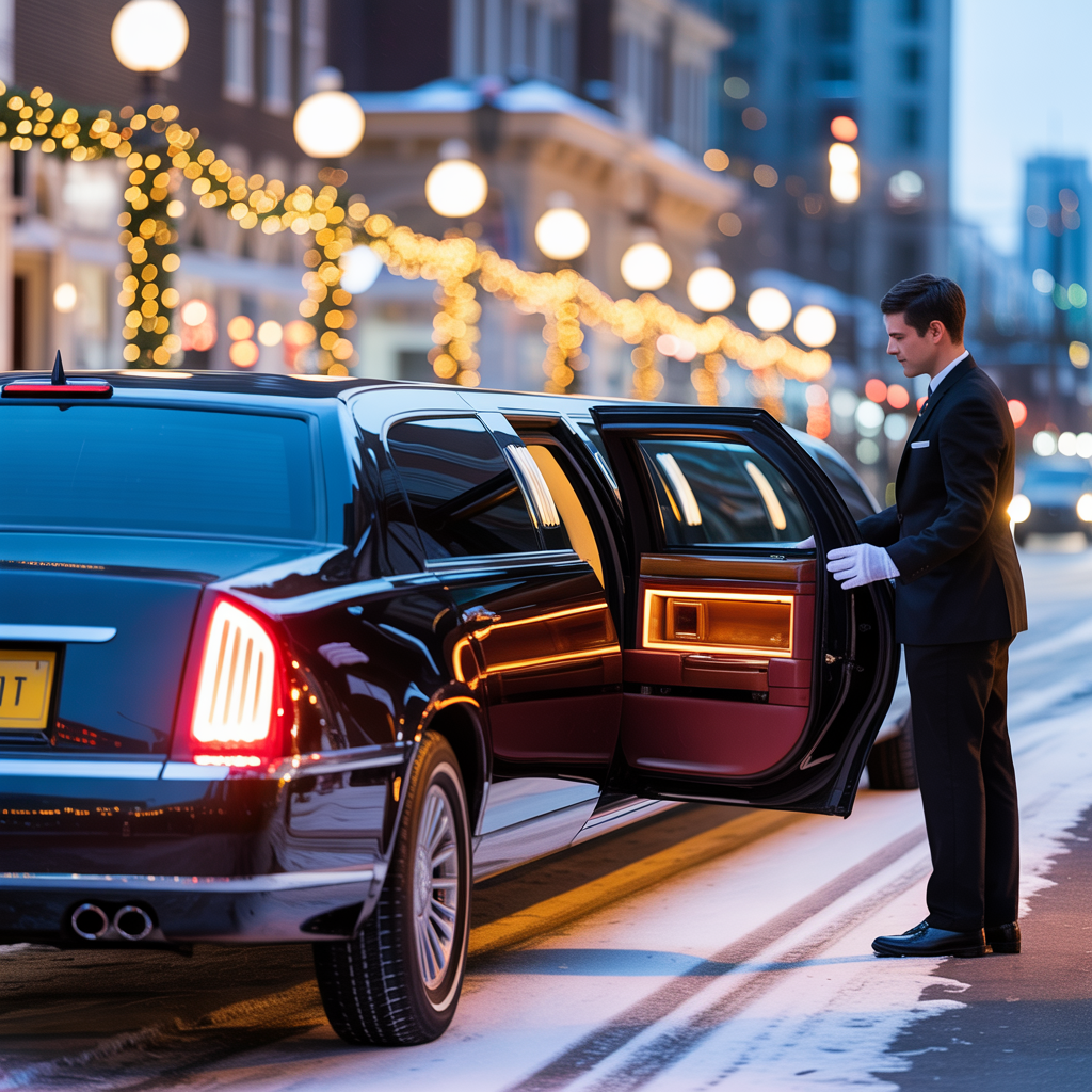 Christmas Party Limo Service in NYC