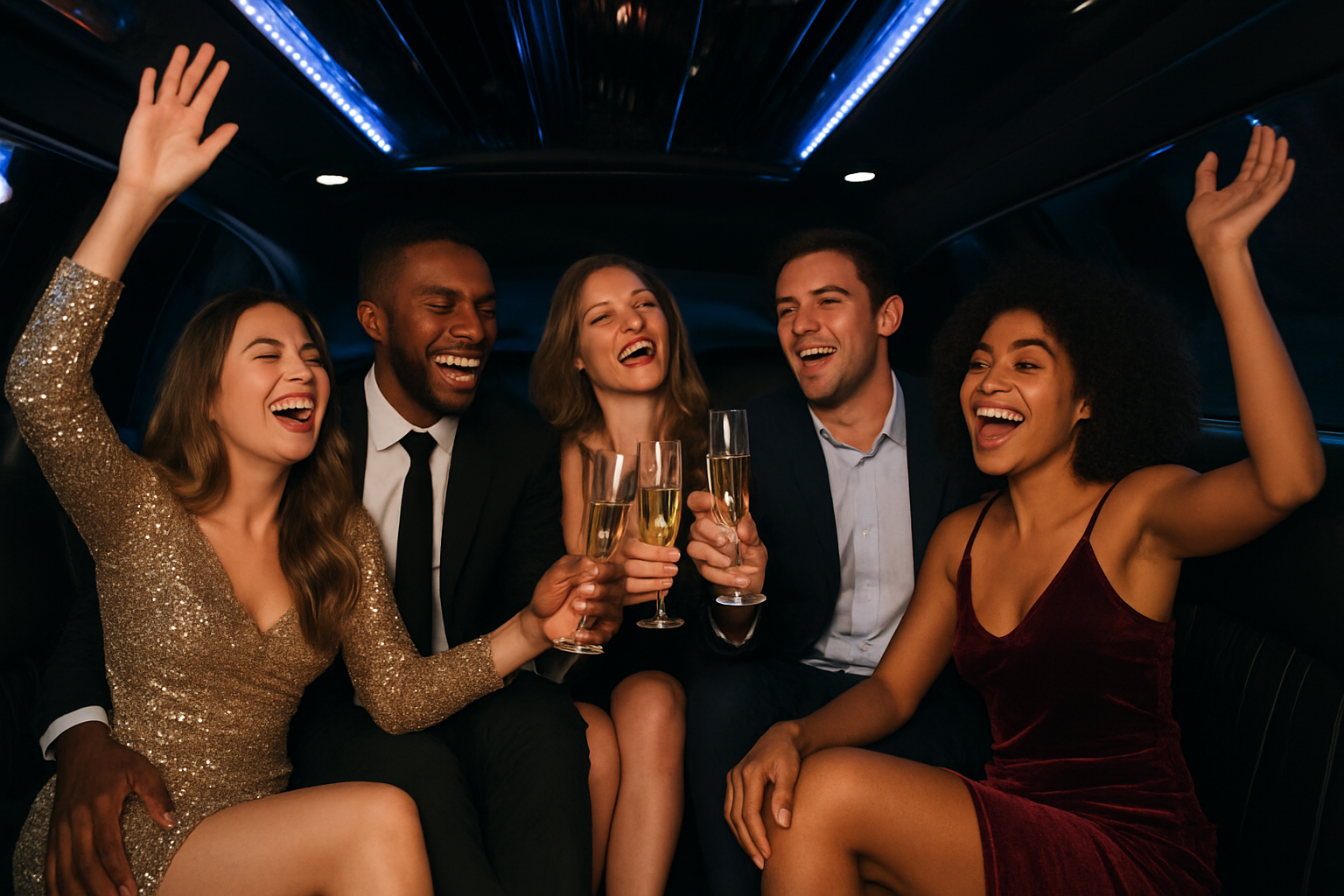 Bachelor party limo San Francisco