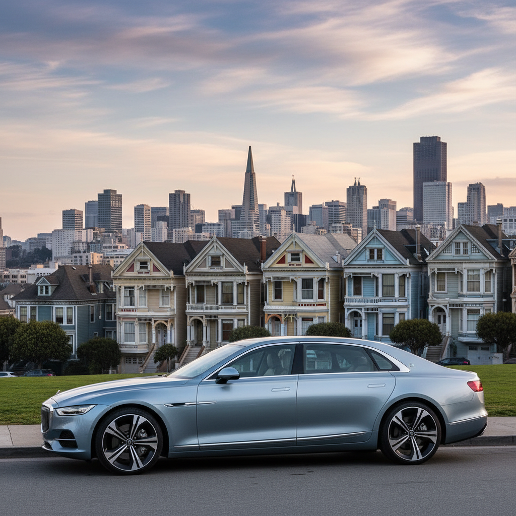 Wedding Getaway Car San Francisco