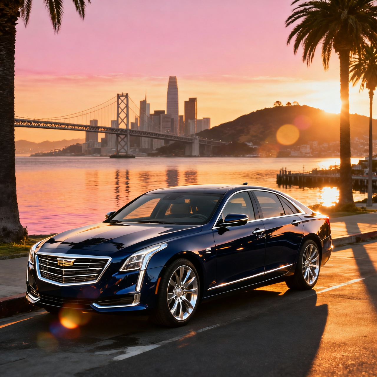 Anniversary limo San Francisco