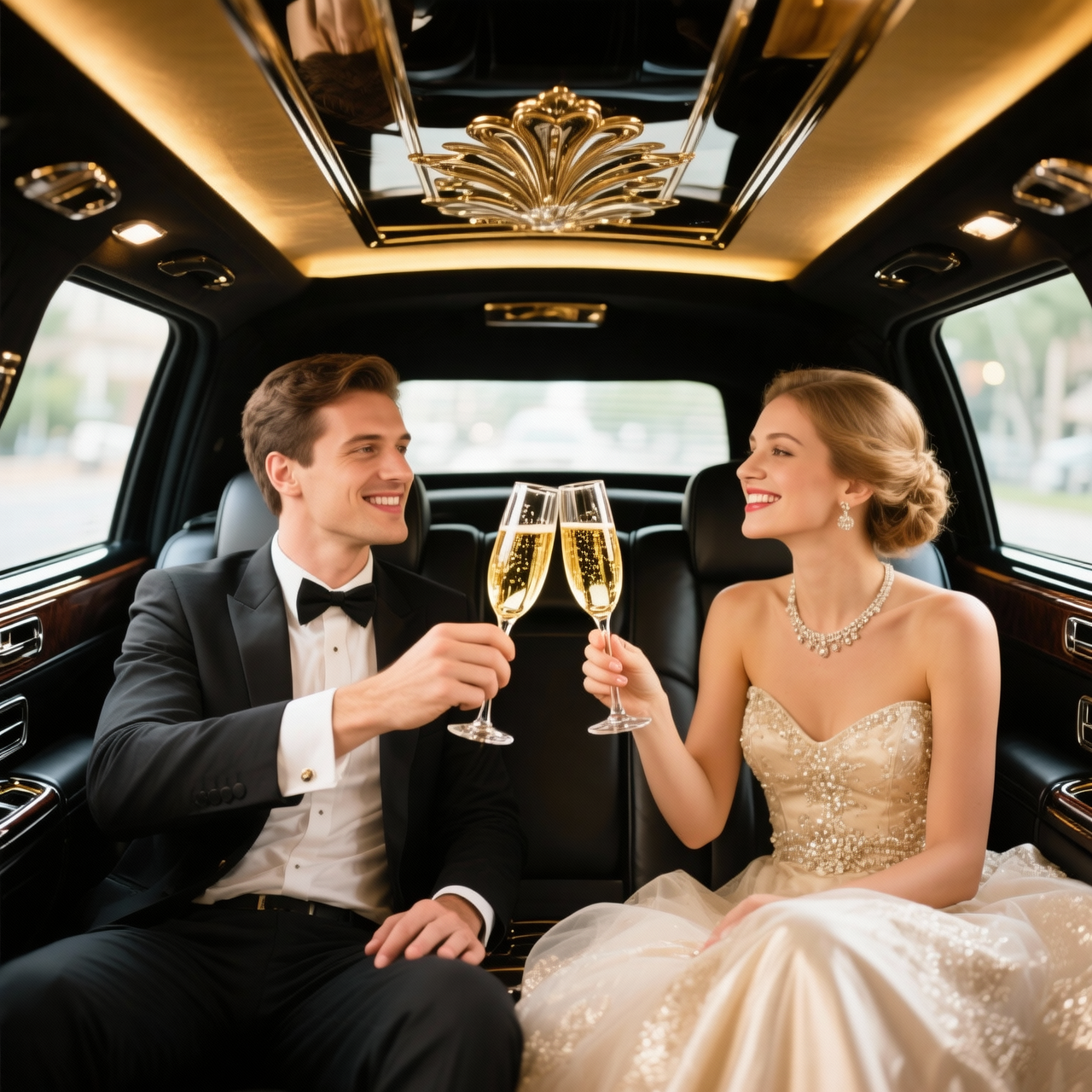 Anniversary limo San Francisco