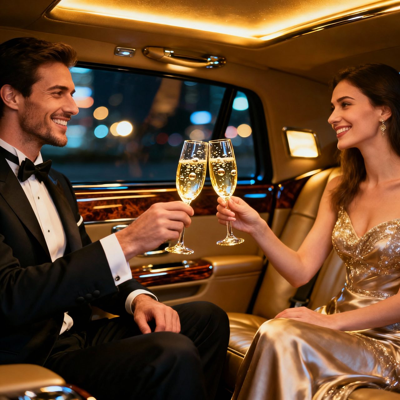 Anniversary limo San Francisco