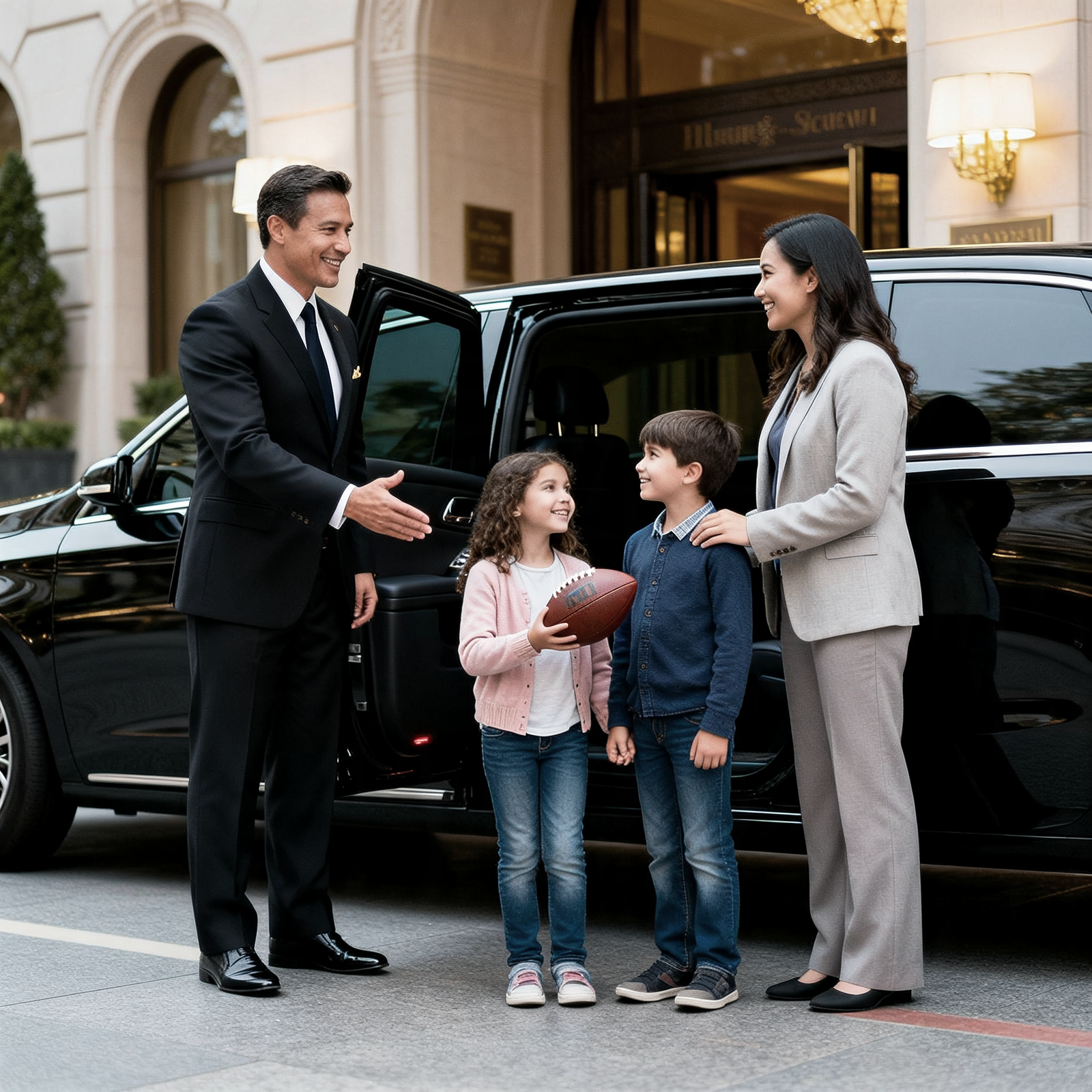 Family Super Bowl Transport