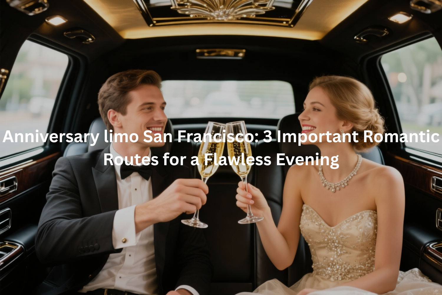 Anniversary limo San Francisco