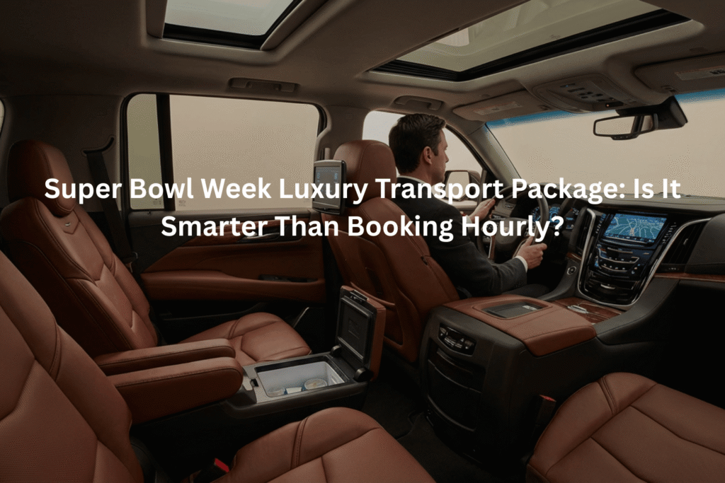 Super Bowl Week Luxury Transport Package