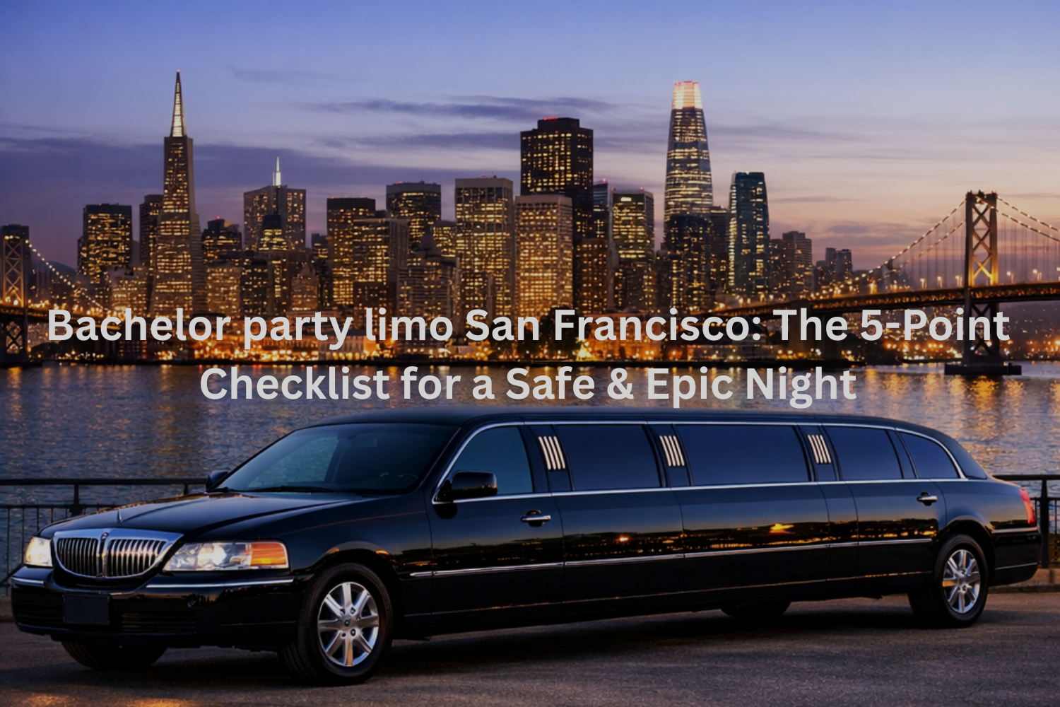 Bachelor party limo San Francisco