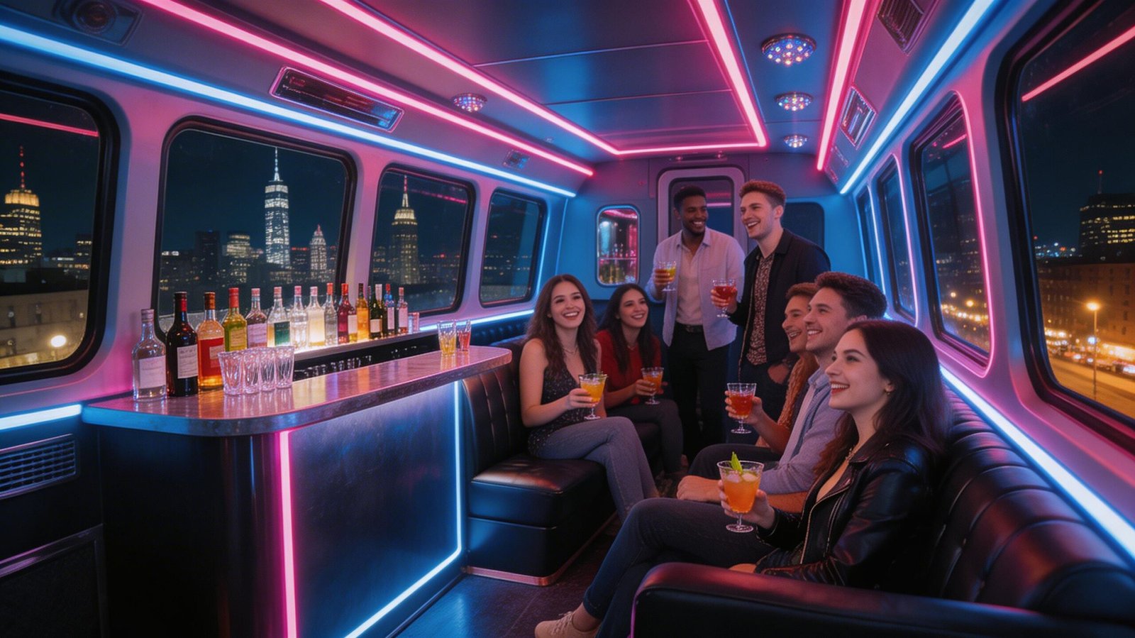 Party bus rental New York