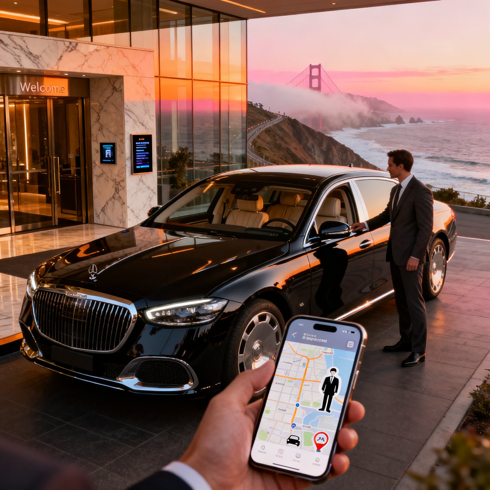 Door to door chauffeur service San Francisco