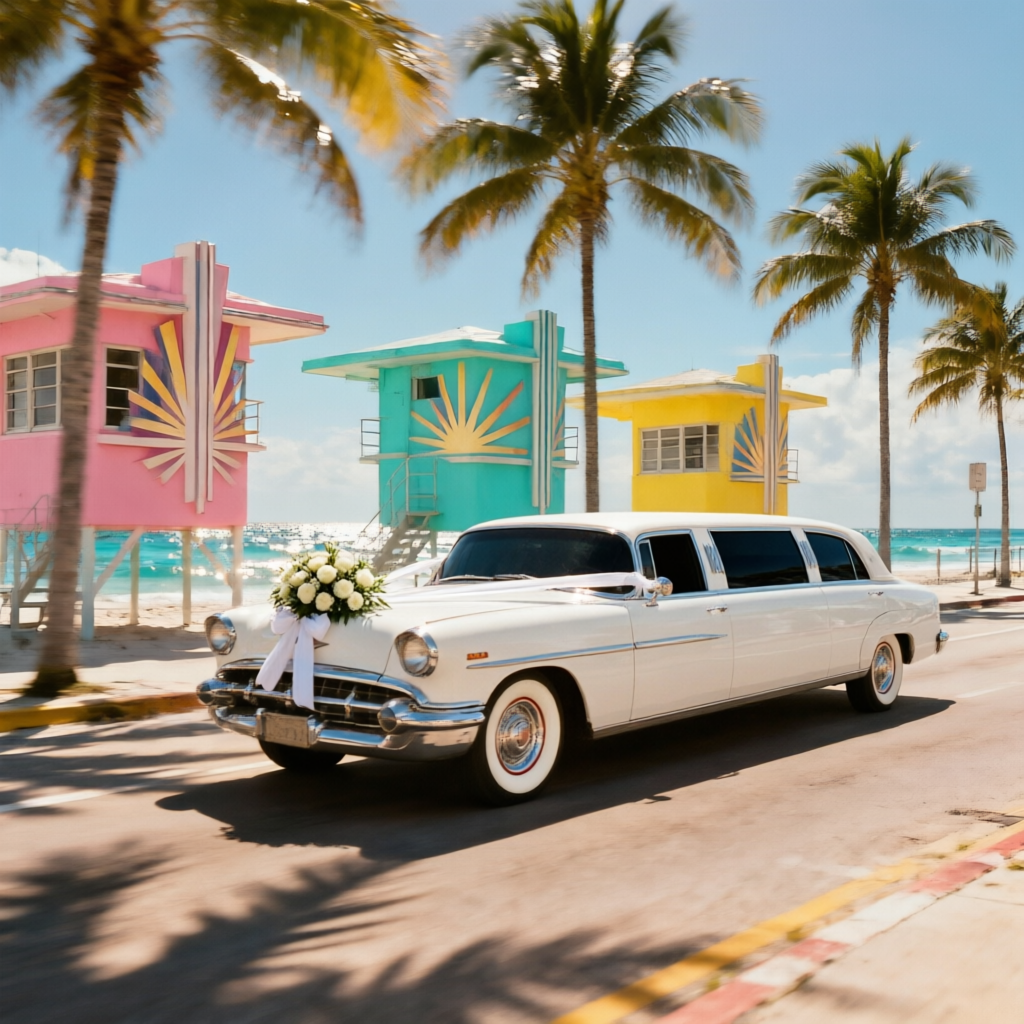 Wedding Getaway Car Miami