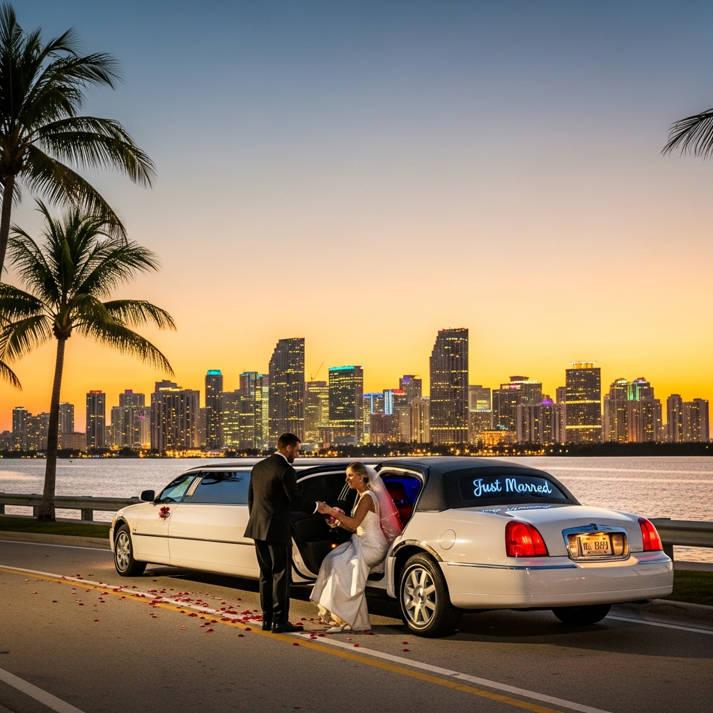 Wedding Getaway Car Miami