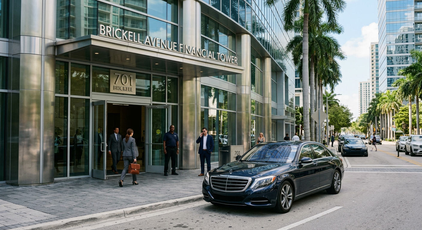 Hourly Limo Service for Meetings Miami