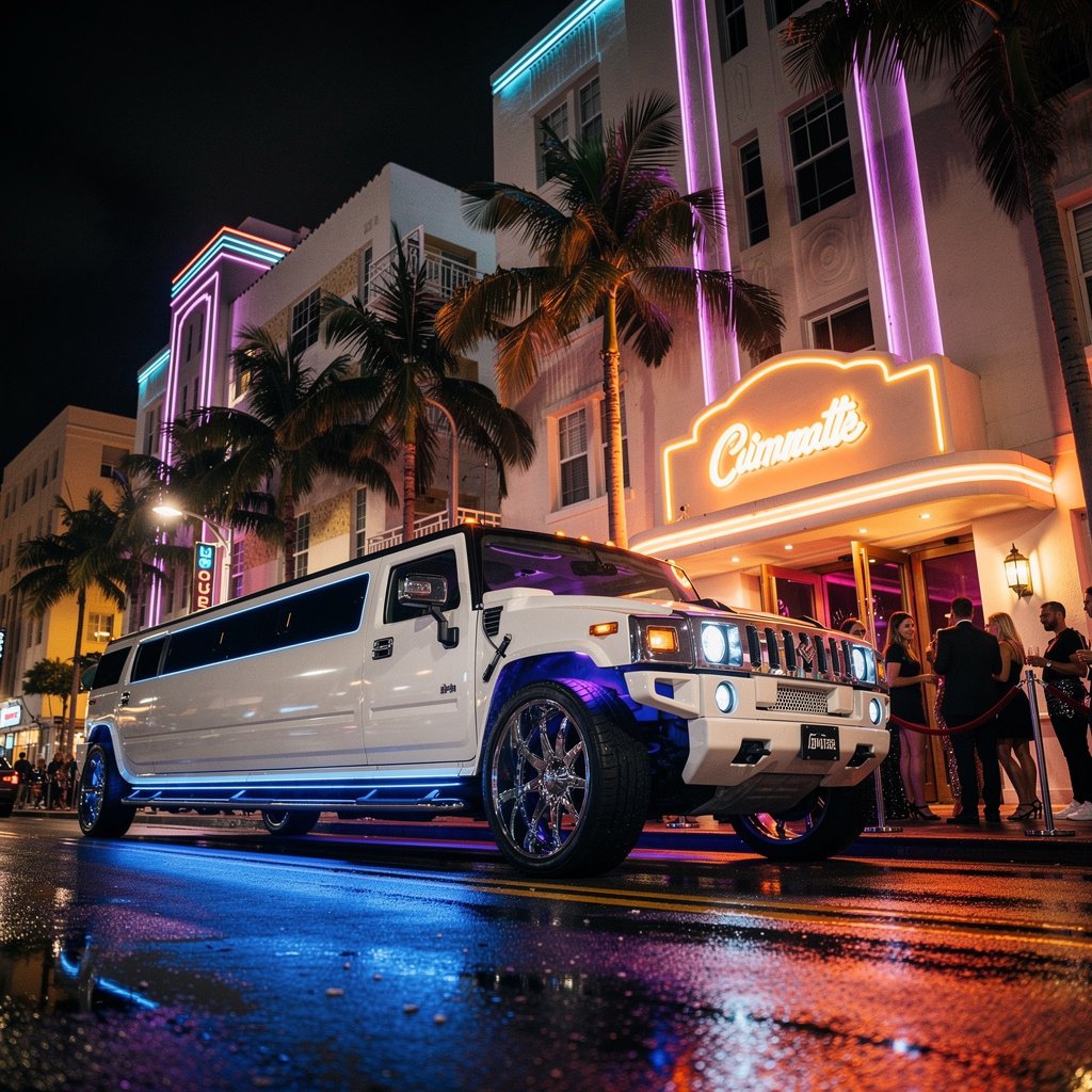 Birthday Limo Rental Miami