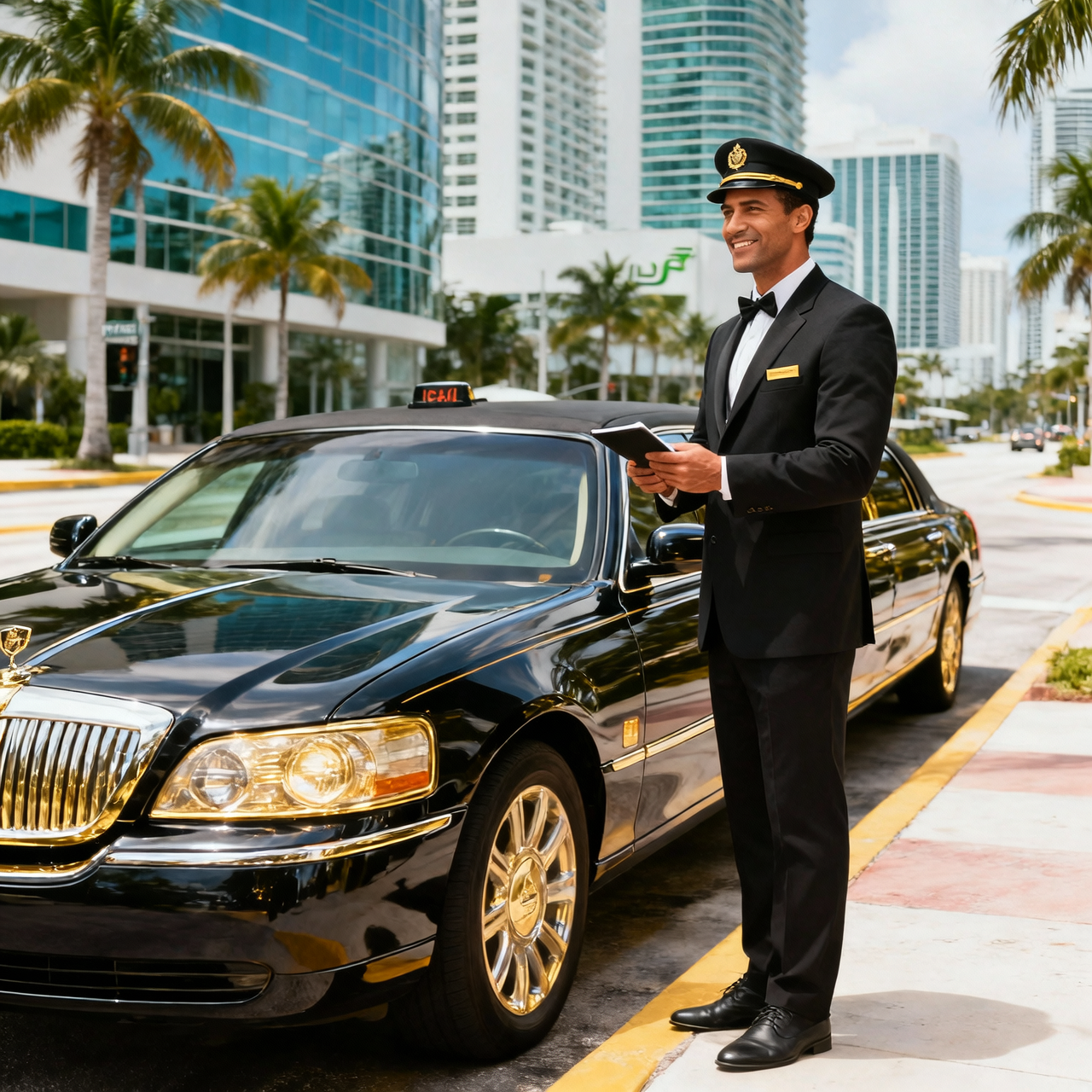 professional chauffeur service Miami