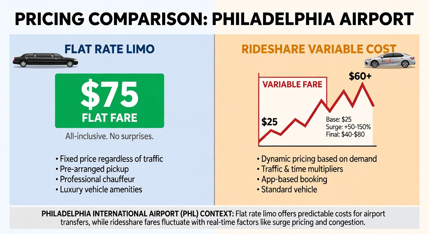 PHL Airport Limo Prices
