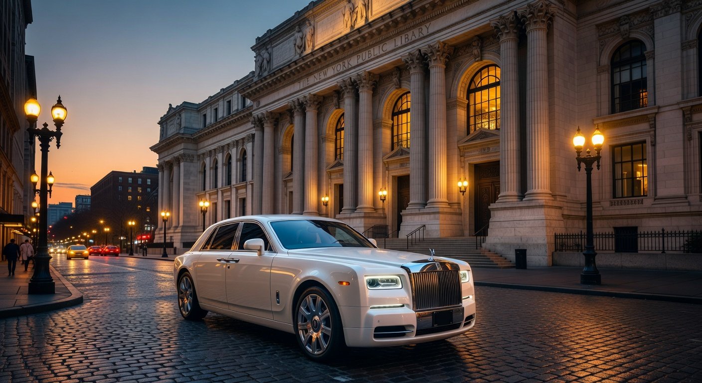 Rolls Royce Phantom Limousine in New York