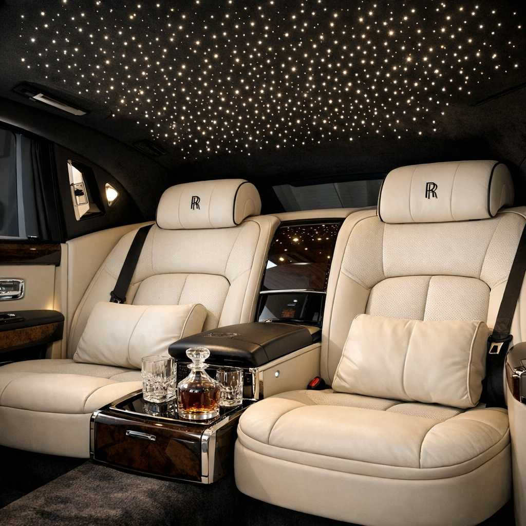 Rolls Royce Phantom Limousine in New York