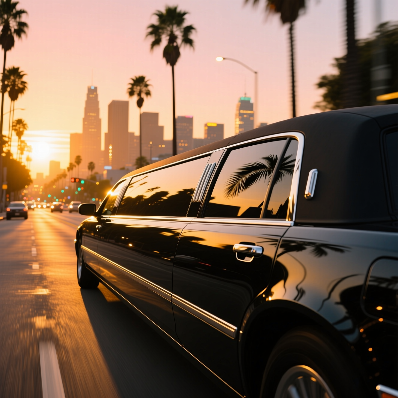 Limousine Car in Los Angeles