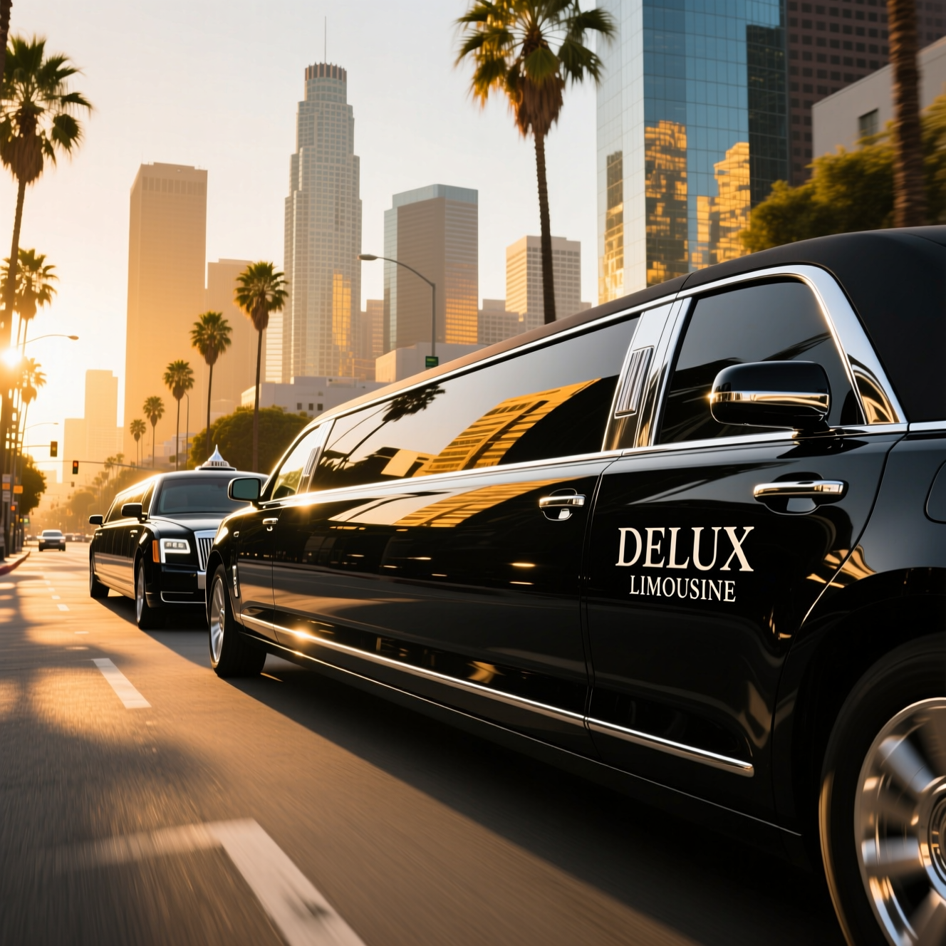 Limousine Car in Los Angeles