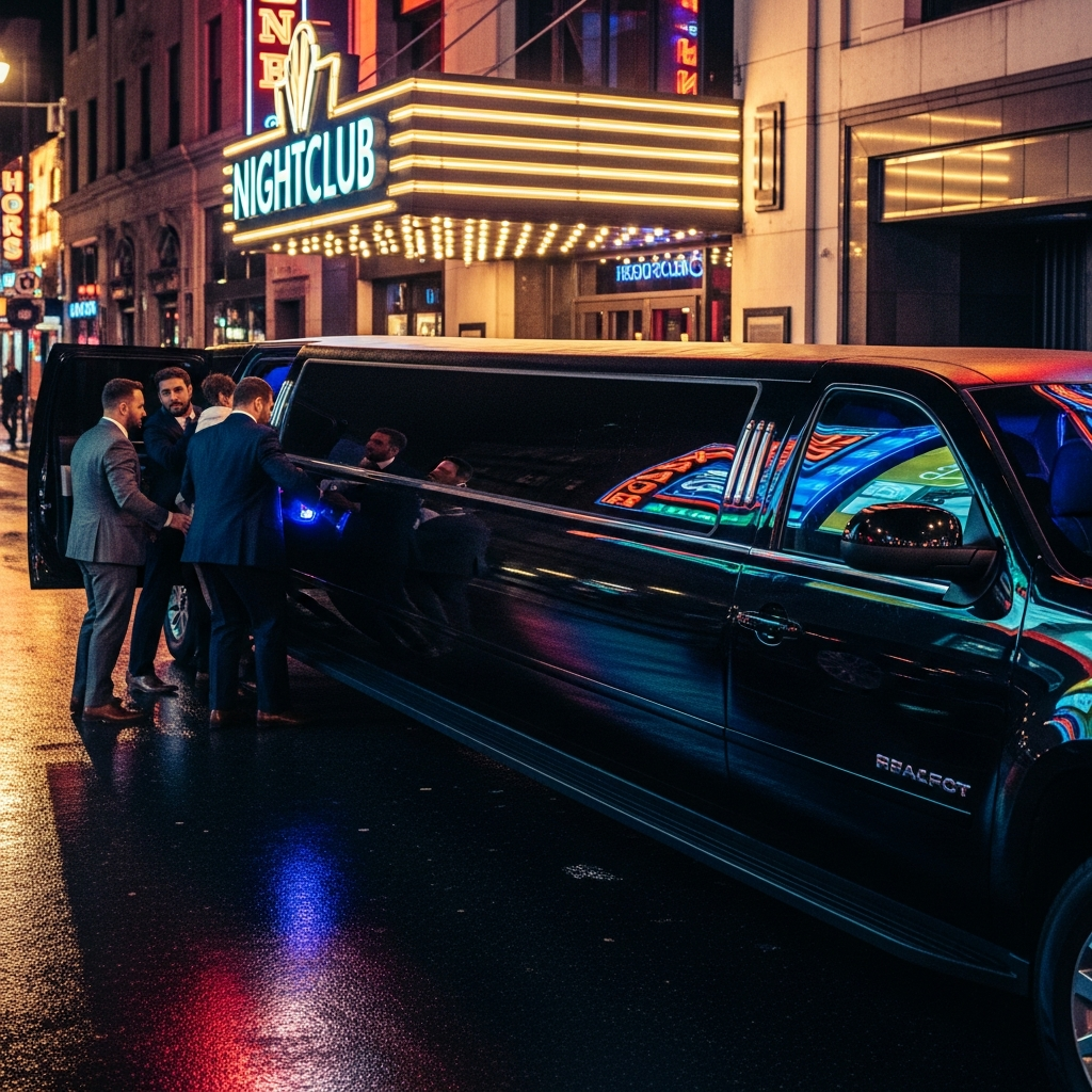 Bachelor party luxury car service