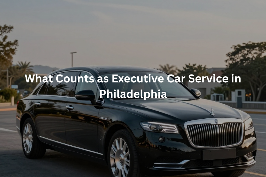 Luxury car with scenic background