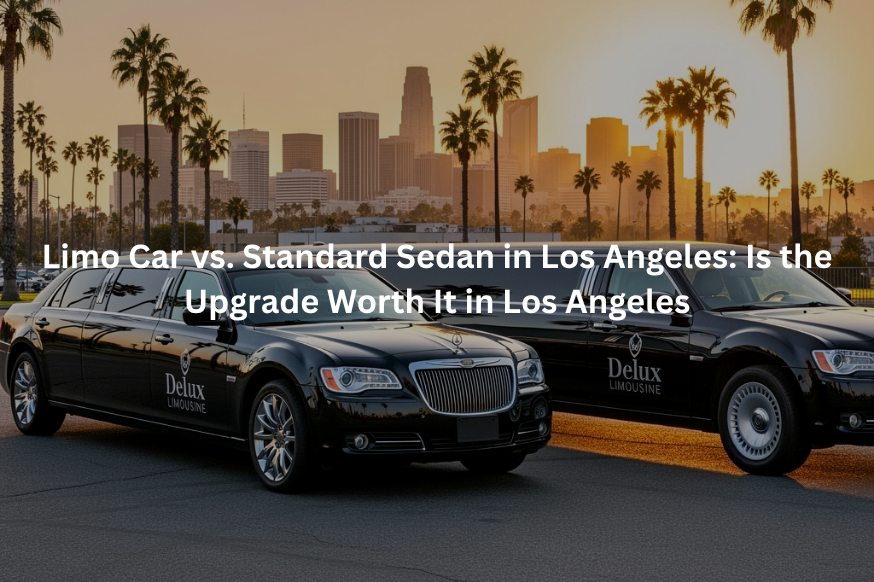 Limo Car vs. Standard Sedan in Los Angeles
