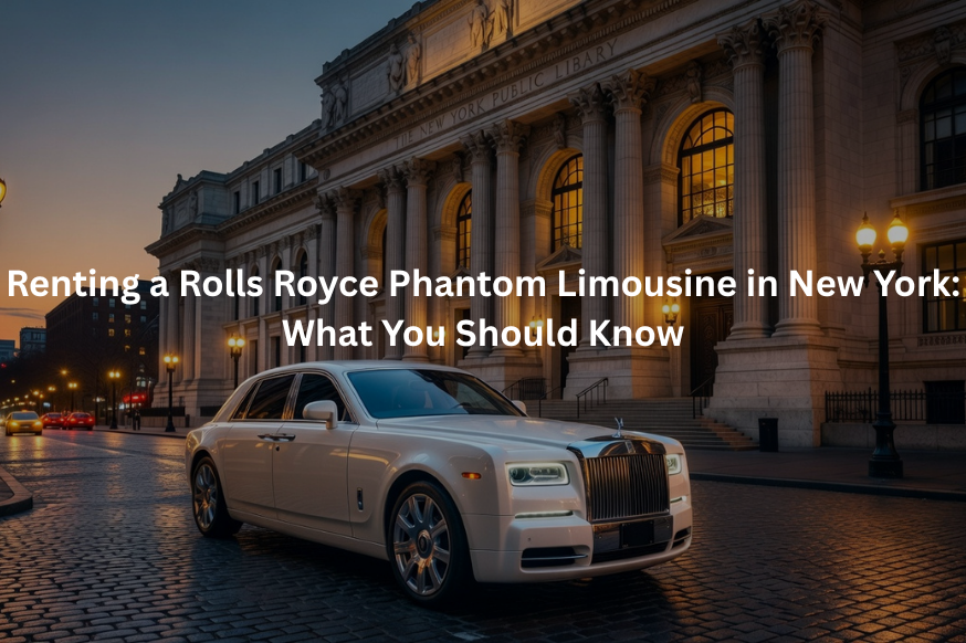 Rolls Royce Phantom Limousine in New York