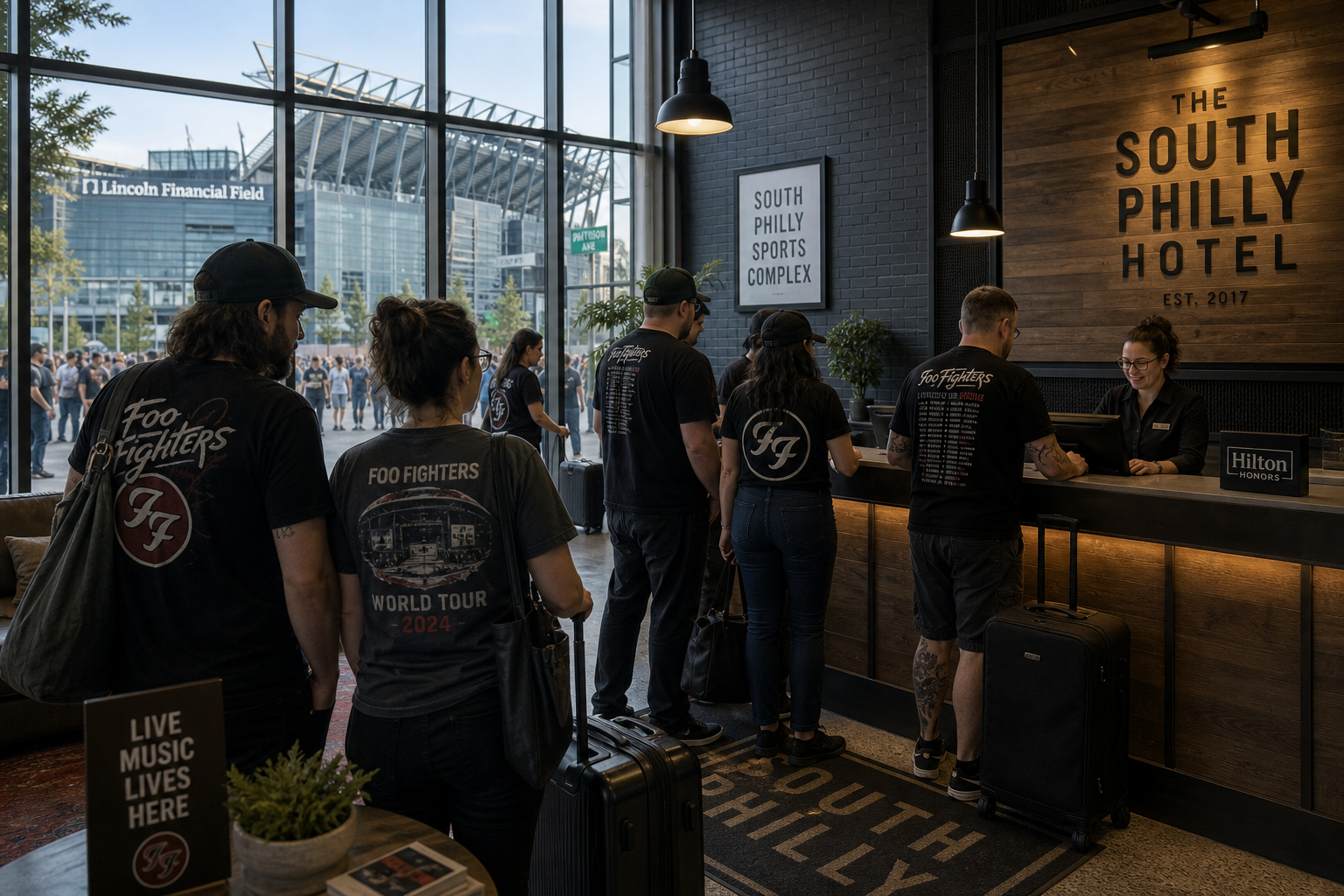 Foo Fighters Take Cover Tour