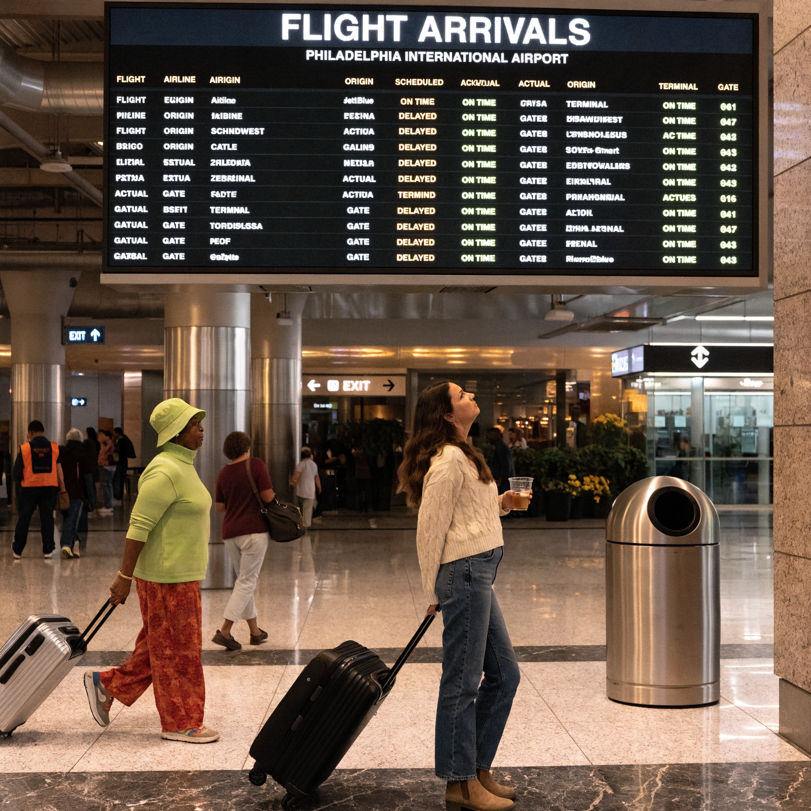 International Flight Arrival Time Guide