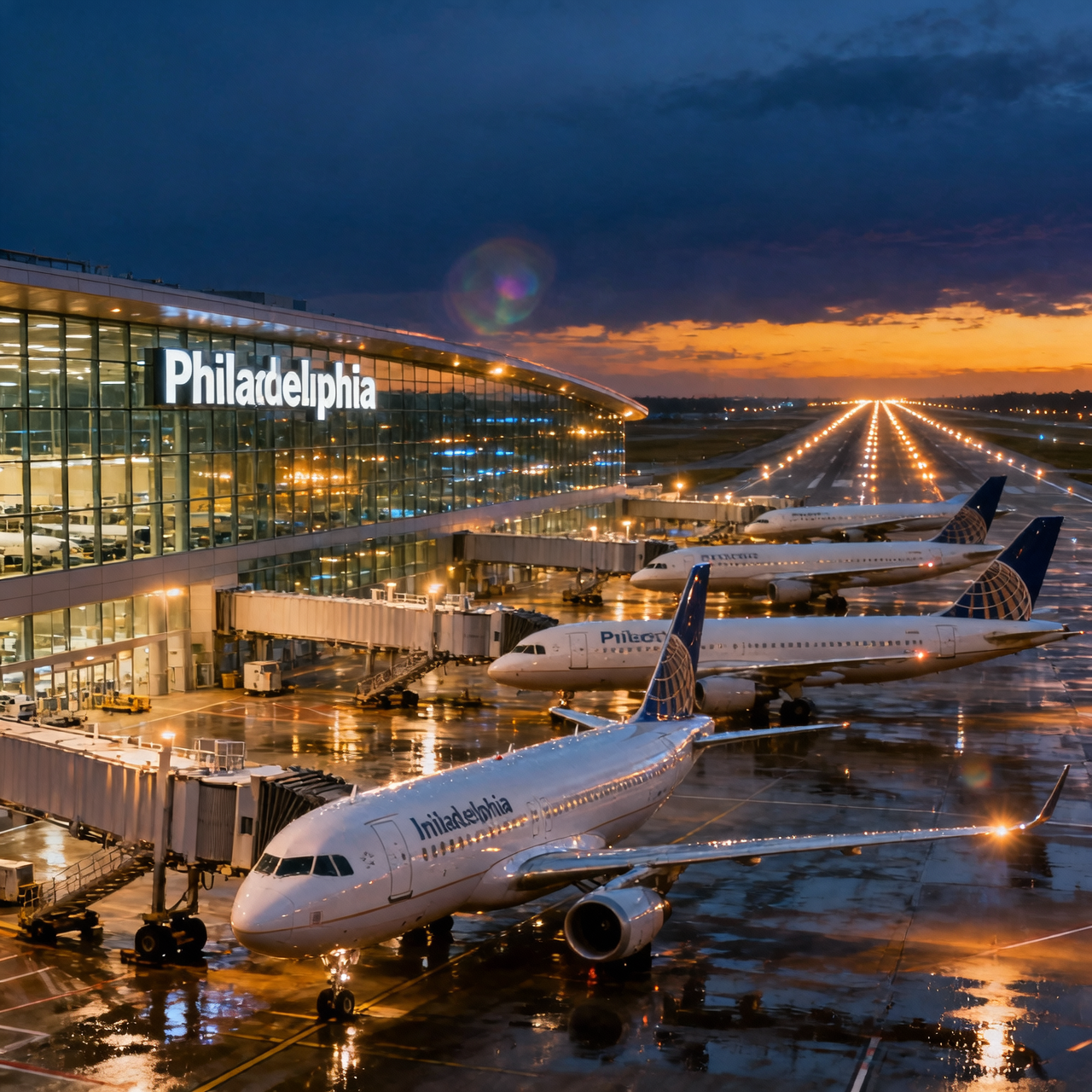 Airports and Airlines Flying to Philadelphia