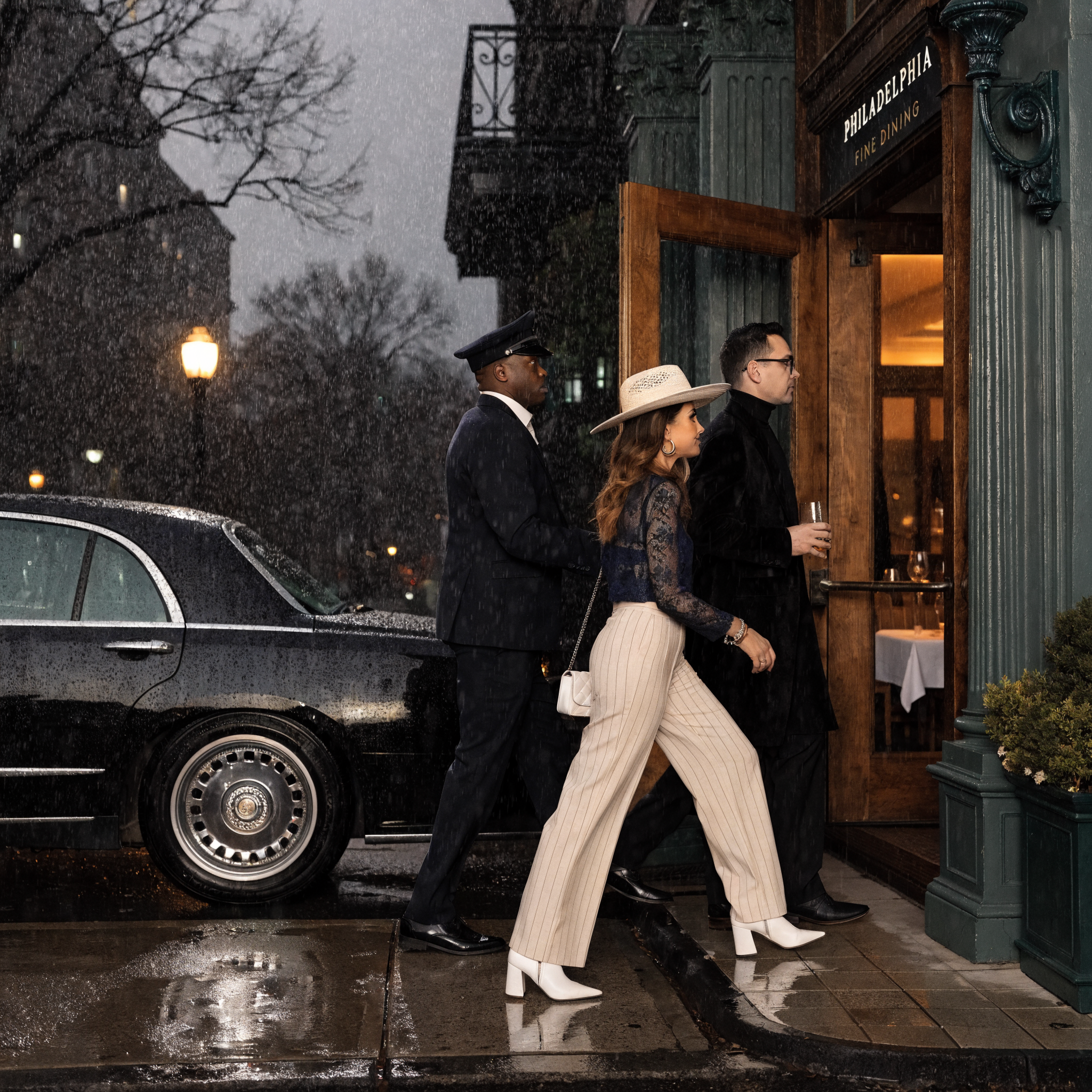 Limo Rental for Anniversary Dinner in Philadelphia