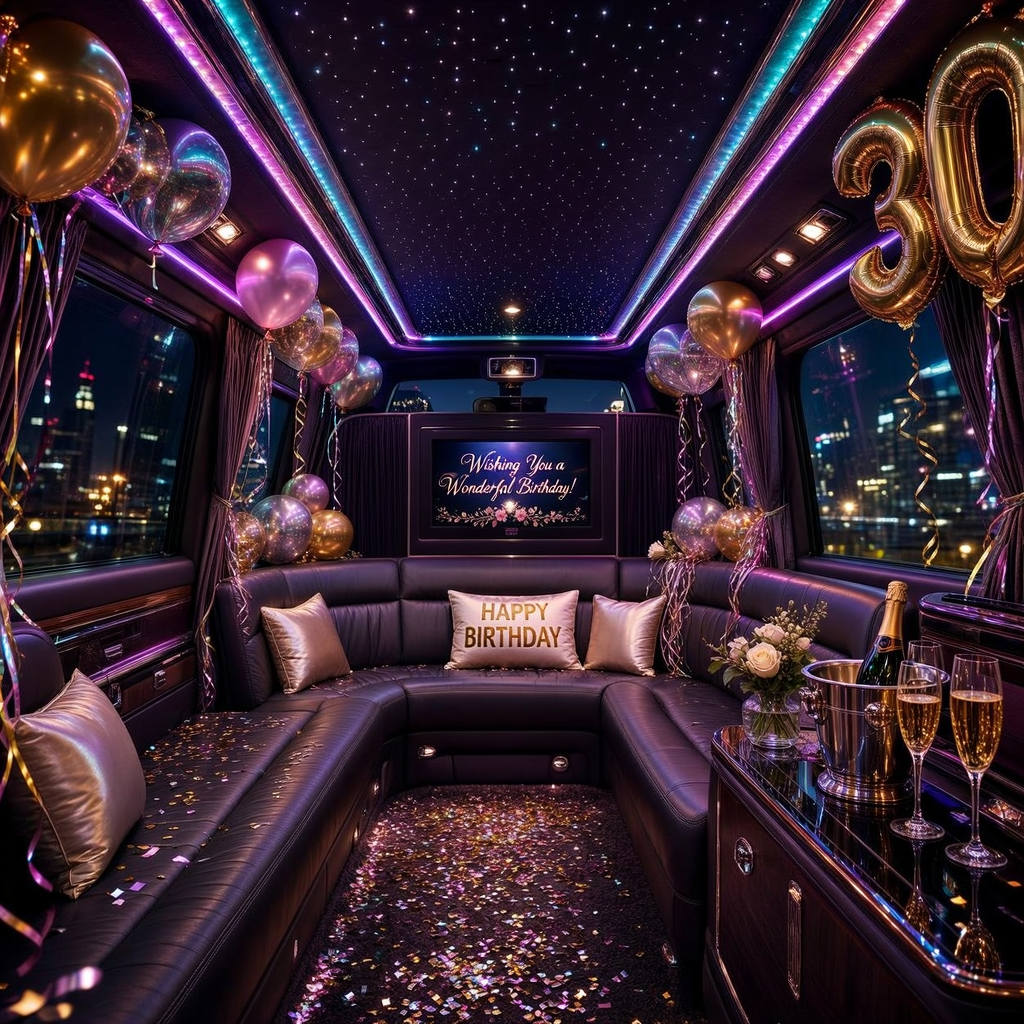 Birthday Party Limousine Hire in Philadelphia