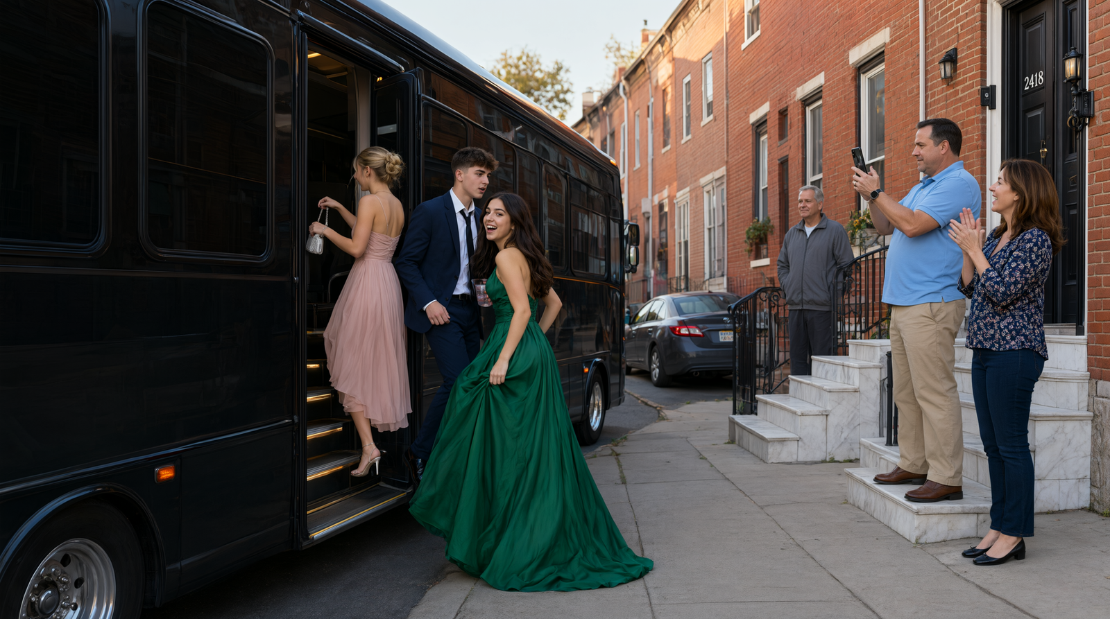 Philadelphia High School Prom Transportation Packages