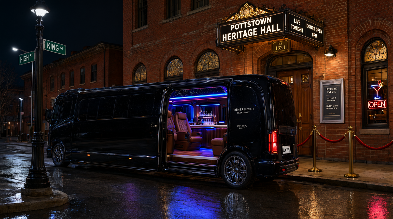 Nightlife Limo Tour in Pottstown