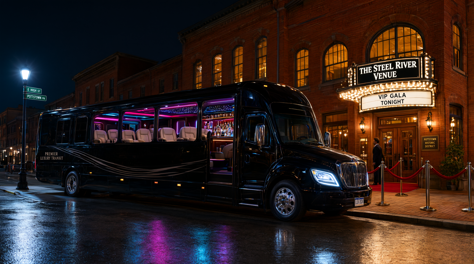 Nightlife Limo Tour in Pottstown