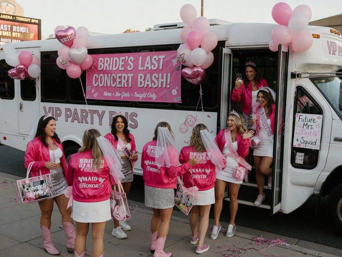 Bachelorette Party Limo to Jonas Brothers Philadelphia October 2: The Ultimate Girls Night Out