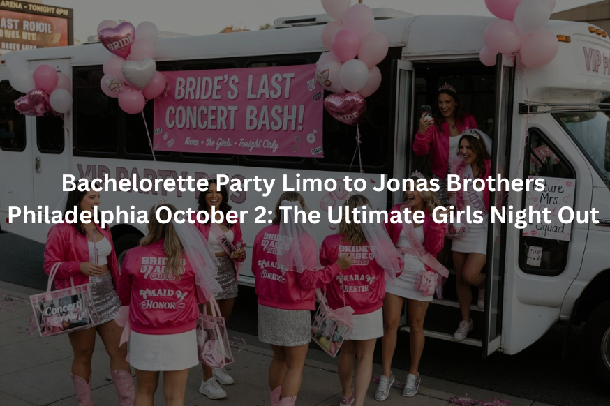 Bachelorette Party Limo to Jonas Brothers Philadelphia October 2: The Ultimate Girls Night Out