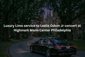 Luxury Limo service to Leslie Odom Jr concert
