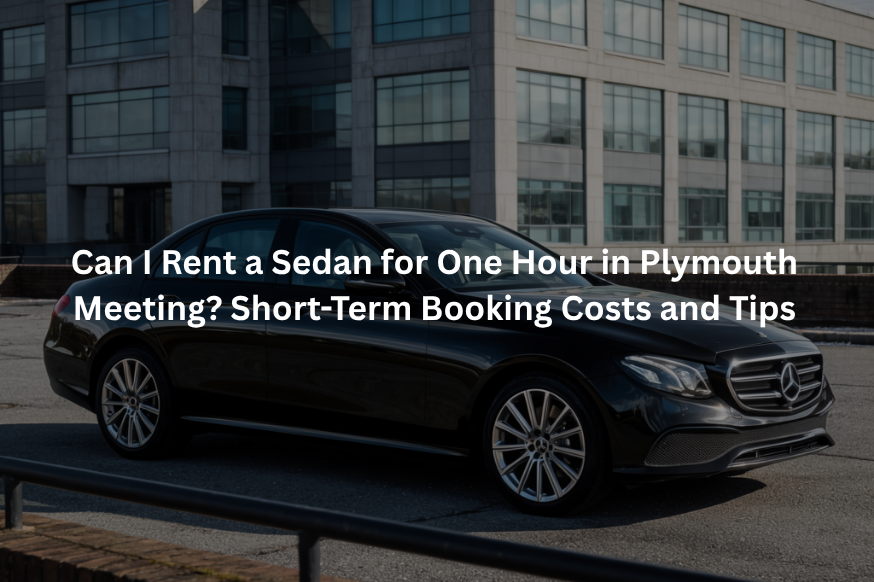 Sedan for One Hour in Plymouth Meeting