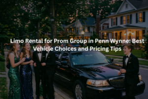 Limo Rental for Prom Group in Penn Wynne