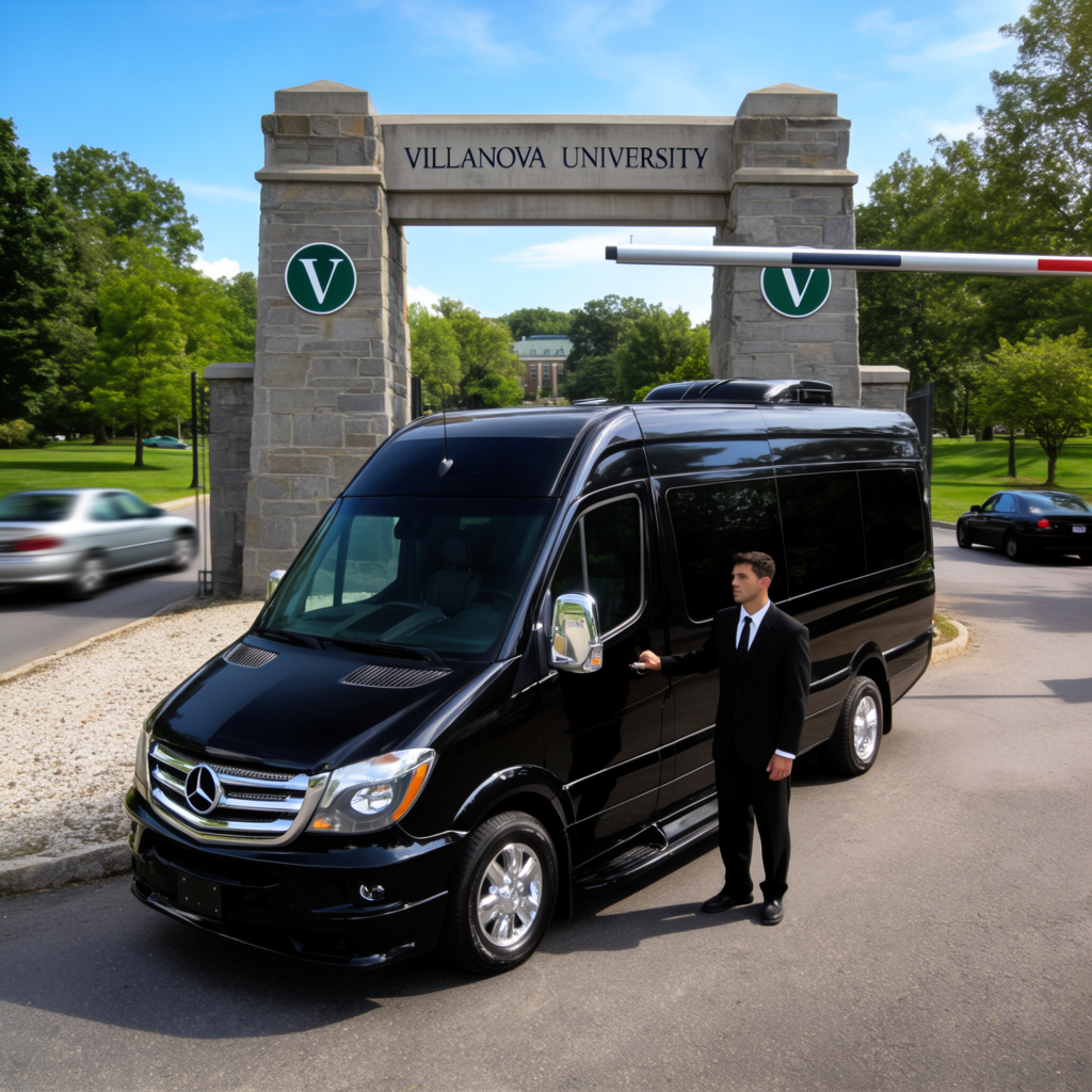 Villanova Corporate Event Shuttle Sprinter Van